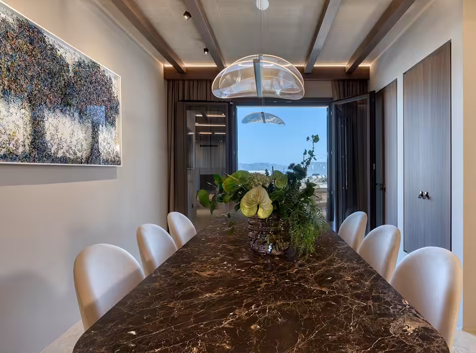 Interior - Dining - Serenya Estate | Mykonos